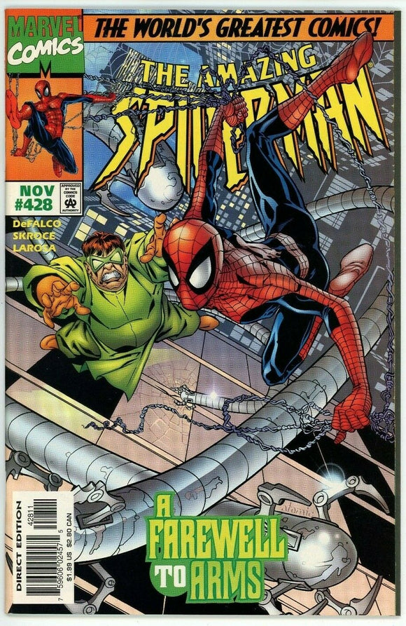 Amazing Spider Man #428 (1963) - 9.0 VF/NM *Doctor Octopus/Living Large*