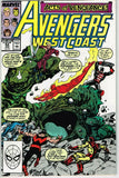 West Coast Avengers #54 (1985) - 9.4 NM *FF #1 Homage Cover*