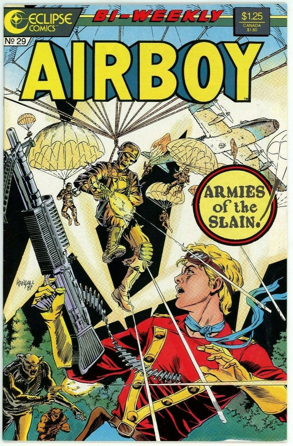 Airboy #29 (1986 Eclipse) - 9.4 NM *Armies of the Slain*