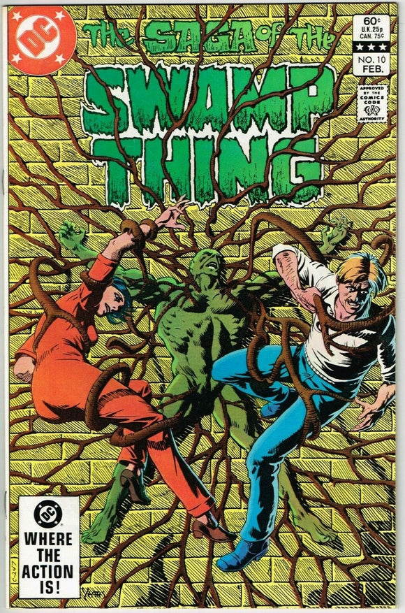 Swamp Thing #10 (1982) - 9.0 VF/NM *Number of the Beast*