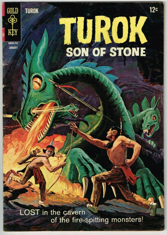 Turok Son of Stone #55 (1956) - 5.0 VG/FN *Monsters of the Legend*