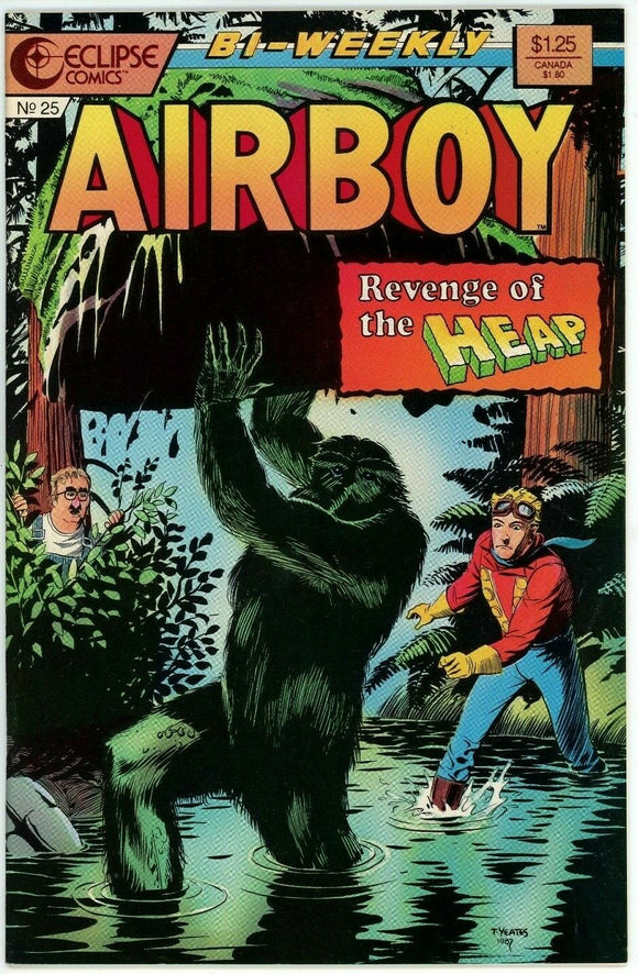 Airboy #25 (1986 Eclipse) - 8.0 VF *A Walk Along the Russian River*