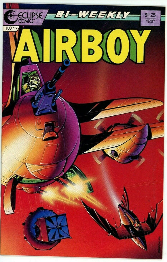 Airboy #17 (1986 Eclipse) - 8.0 VF *The Third Mission*