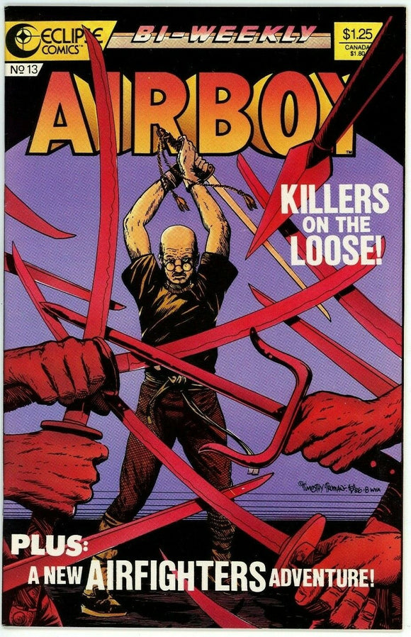 Airboy #13 (1986 Eclipse) - 9.0 VF/NM *Queen of Yeti Valley*