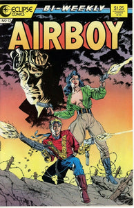 Airboy #12 (1986 Eclipse) - 9.0 VF/NM *Gone To Texas*