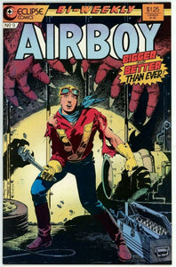 Airboy #9 (1986 Eclipse) - 9.4 NM *China Hands*