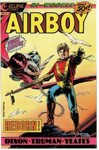 Airboy #1 (1986 Eclipse) - 9.4 NM *On Wings of Death*