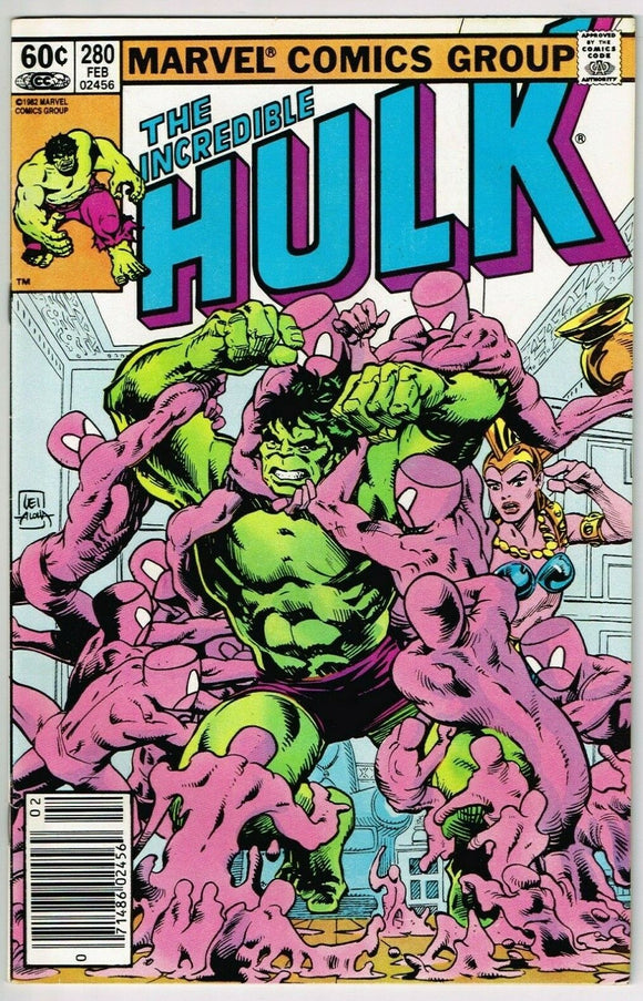 Incredible Hulk #280 (1962) - 7.5 VF- *Alone in a Crowd*