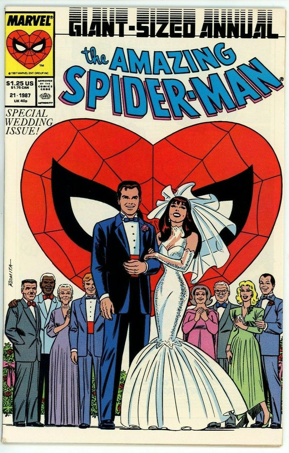 Amazing Spiderman Annual #21 (1963) - 9.4 NM *Wedding Issue*