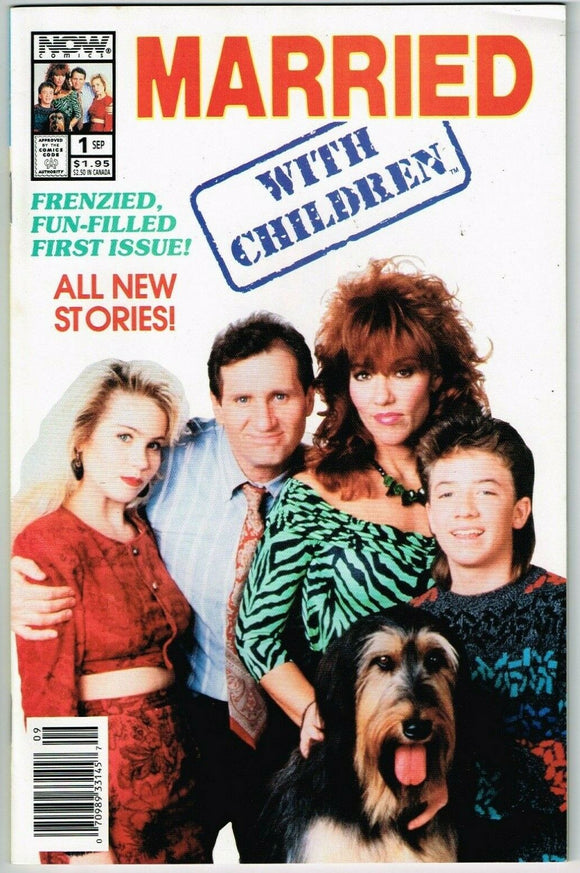 Married With Children #1 (1991) - 7.0 FN/VF *2nd Series Photo Cover* Newsstand