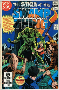 Swamp Thing #1 (1982) - 6.5 FN+ *What Peace There May Be In Silence*