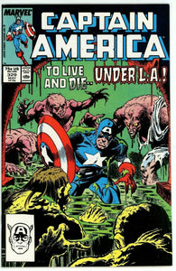 Captain America #329 (1968) - 9.0 VF/NM *Movers and Monsters*