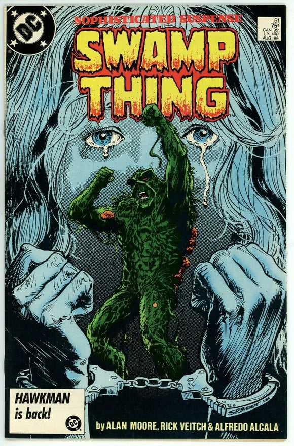 Swamp Thing #51 (1982) - 7.5 VF- *Home Free*