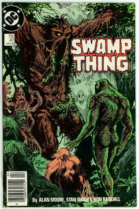 Swamp Thing #47 (1982) - 8.0 VF *The Parliament of Trees* Newsstand