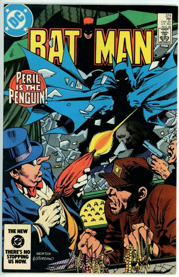 Batman #374 (1940) - 7.5 VF- *Pieces of Penguin*