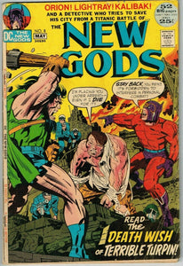 New Gods #8 (1971) - 5.0 VG/FN *The Death Wish of Terrible Turpin*