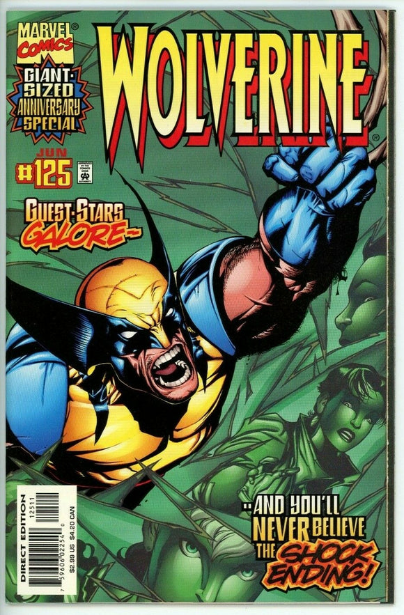 Wolverine #125 (1988) - 9.4 NM *Giant Size/Logan's Run*