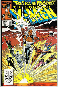 Uncanny X-Men #227 (1963) - 9.2 NM- *Fall of the Mutants Conclusion*