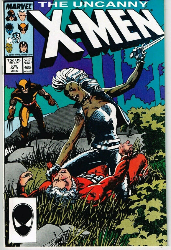 Uncanny X-Men #216 (1963) - 9.4 NM *Crucible/Storm*