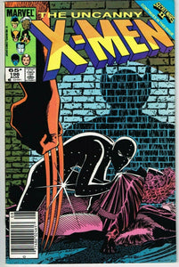 Uncanny X-Men #196 (1963) - 8.0 VF *Secret Wars II/Beyonder* Newsstand