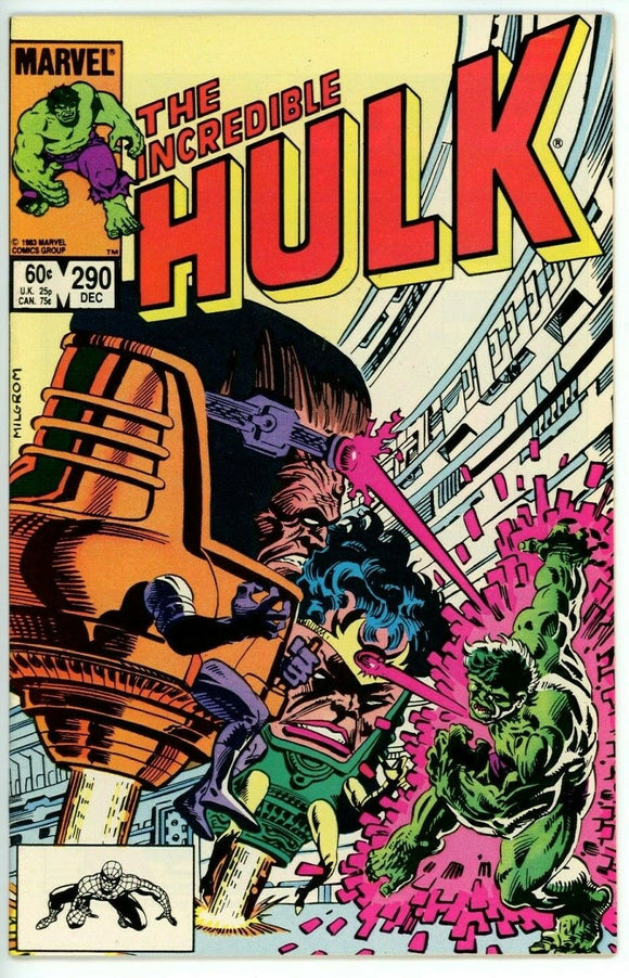 Incredible Hulk #290 (1962) - 9.4 NM *1st Appearance Ms. MODOK*