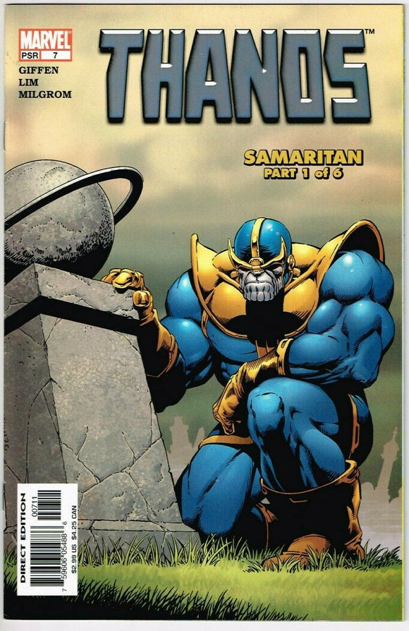 Thanos #7 (2003) - 9.0 VF/NM 1st Print *Jim Starlin/Epiphany Part 7*