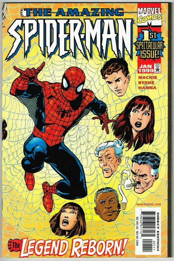 Amazing Spider Man #1 (1998) - 9.2 NM- *First Issue New Series*