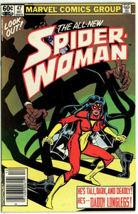 Spider Woman #47 (1978) - 8.0 VF *1st Appearance Daddy Longlegs* Newsstand