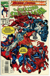 Amazing Spider Man #379 (1963) - 9.2 NM- *Maximum Carnage*