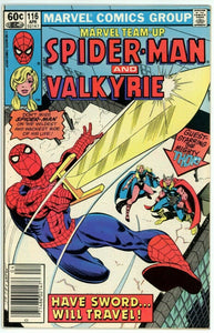 Marvel Team Up #116 (1972) - 8.0 VF *Spider-Man/Valkyrie*