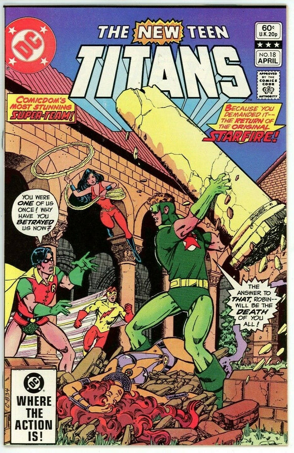 New Teen Titans #18 (1980) - 9.6 NM+ *A Pretty Girl Is Like A Maladi*