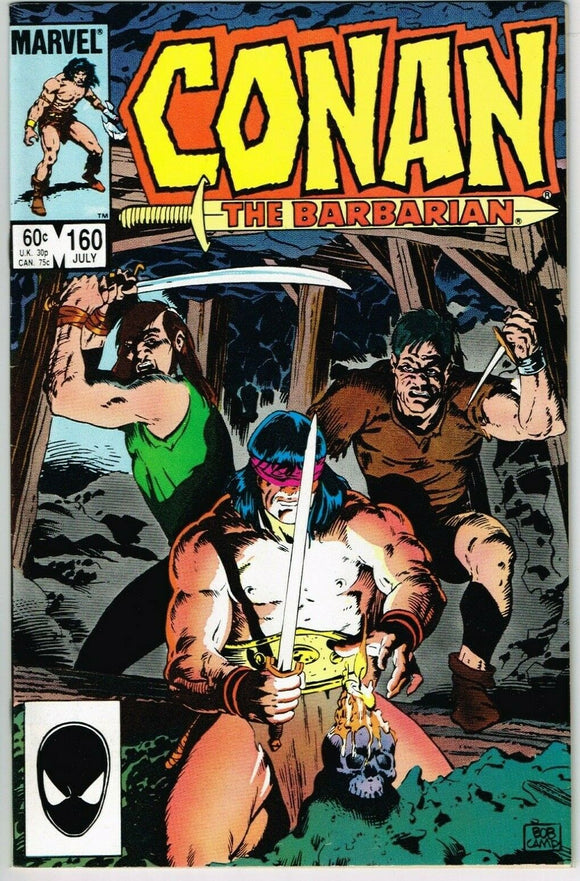 Conan the Barbarian #160 (1970) - 9.0 VF/NM *Veil of Darkness*