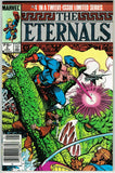 Eternals #4 (1985) - 9.0 VF/NM *Masked Gods* Newsstand