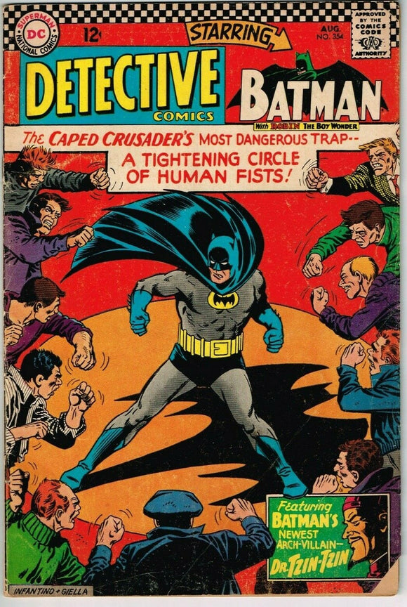 Detective Comics #354 (1937) - 4.0 VG *No Exit For Batman*