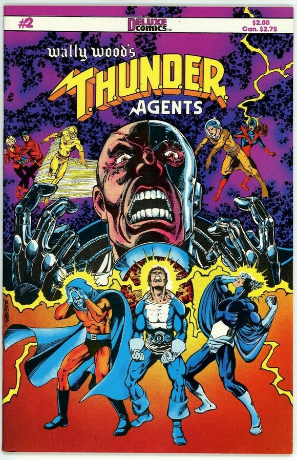 Wally Wood's THUNDER Agents #2 (1984) - 8.5 VF+ *The Cruelest Cut*