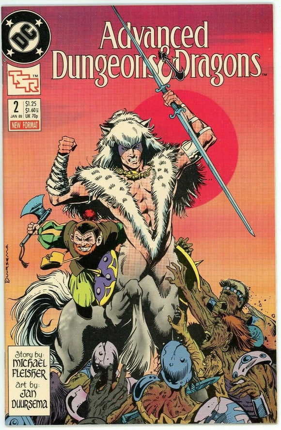 Advanced Dungeons & Dragons #2 (1988) - 9.0 VF/NM *Bounty Seekers of Manshaka*