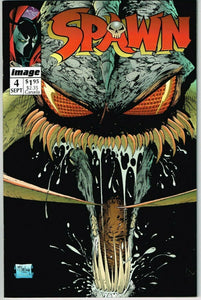 Spawn #4 (1992) - 9.6 NM+ *Questions Part 4* W/Coupon