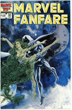 Marvel Fanfare #30 (1982) - 8.5 VF+ *Great Moon Knight Cover*