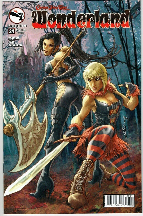 Grimm Fairy Tales Presents Wonderland #24B (2012) - 9.4 NM *Zenescope* Laiso