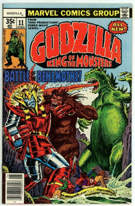 Godzilla #11 (1977) - 7.0 FN/VF *Arena for Three*