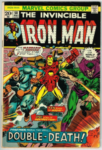 Iron Man #58 (1968) - 3.0 GD/VG *Mandarin and the Unicorn*