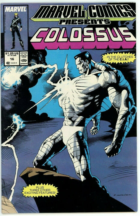 Marvel Comics Presents #16 (1988) - 8.0 VF *Colossus/God's Country* Newsstand