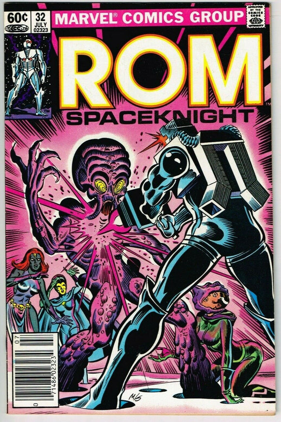 Rom #32 (1979) - 9.0 VF/NM *Rogue & Mystique* Newsstand