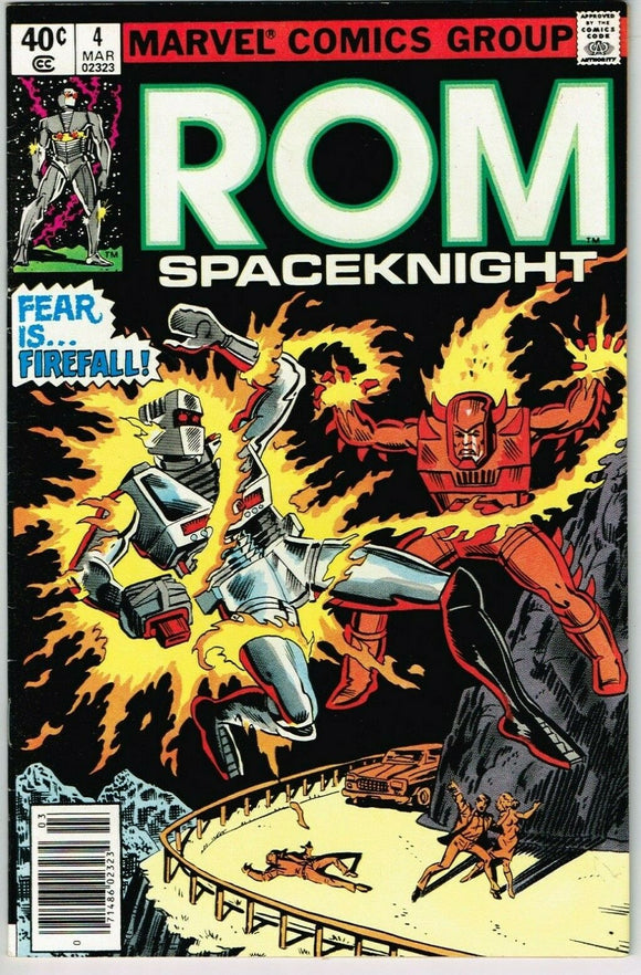 Rom #4 (1979) - 8.0 VF *The Fire, Friend, and Foe*