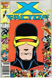 X-Factor #10 (1986) - 9.0 VF/NM *25th Anniversary Cover* Newsstand