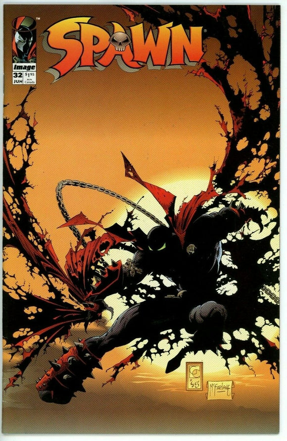 Spawn #32 (1992) - 6.5 FN+ *Great Cover/New Costume*