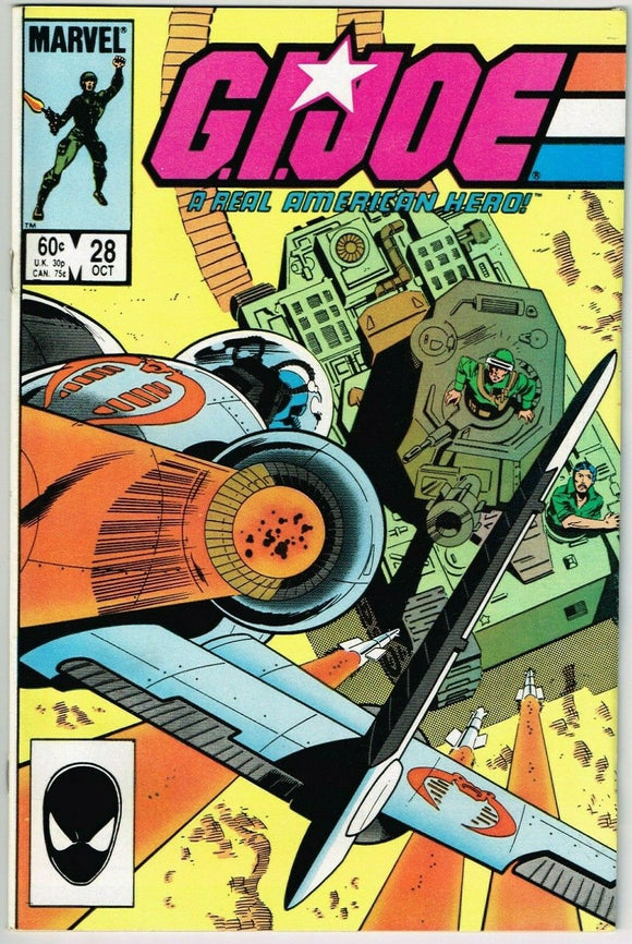 G.I. Joe #28 (1982) - 9.2 NM- *Swampfire/1st Print*