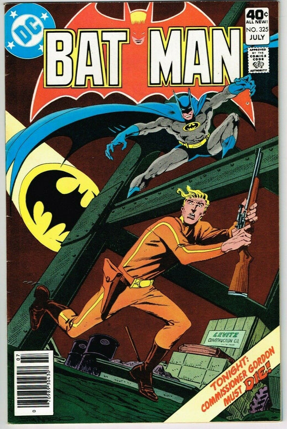 Batman #325 (1940) - 7.5 VF- *Death Twenty Stories High*