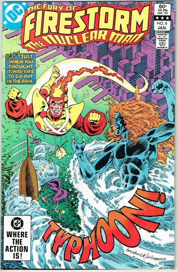 Firestorm #8 (1982) - 9.4 NM *Typhoon Warning*