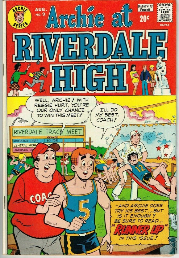 Archie at Riverdale High #9 (1972) - 6.5 FN+ *Runner Up*